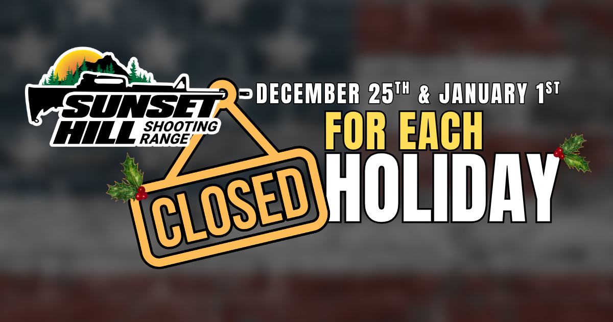 Closed for holiday 2025 Sunset Hill